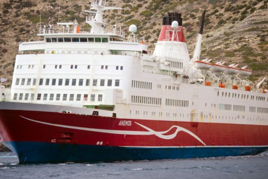Προσωρινά με το «Ανεμος» η γραμμή Λαύριο-Αγ. Ευστράτιος-Λήμνος-Καβάλα