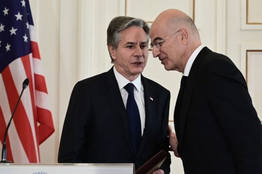 Η μετασεισμική διπλωματία