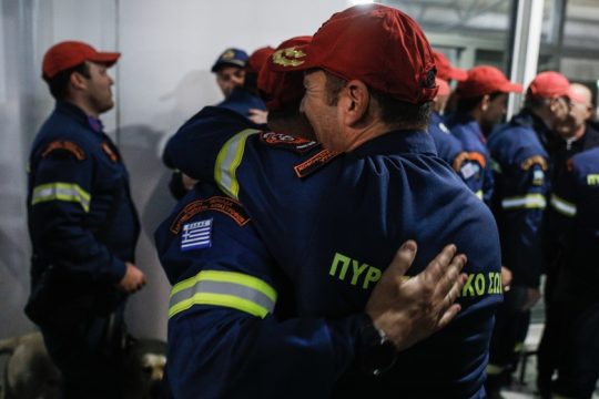 Πίσω στη βάση τους οι ήρωες της ΕΜΑΚ