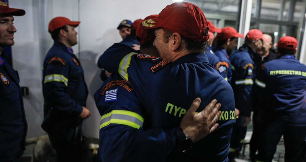 Πίσω στη βάση τους οι ήρωες της ΕΜΑΚ
