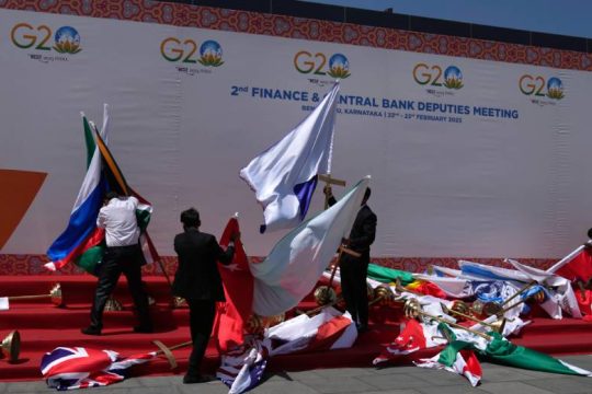 Συγκρουσιακή κατάσταση στη G20