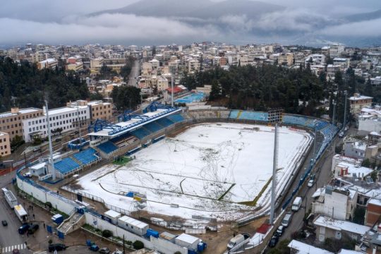 Αναβολή λόγω χιονιά