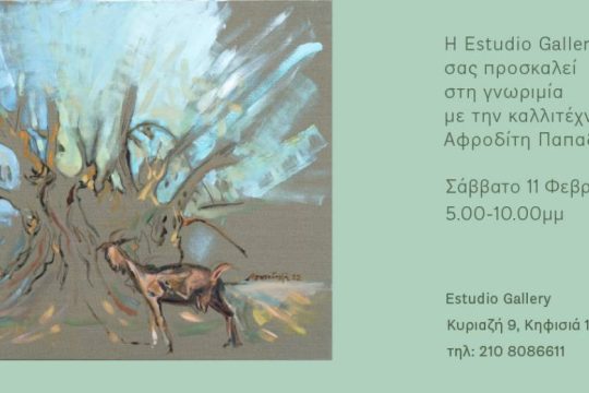 Μία νέα έκθεση για τα 20 χρόνια εικαστικής πορείας της Α. Παπαδουλή