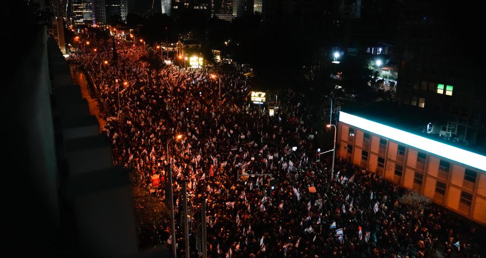 Διαδηλώσεις σε είκοσι πόλεις του Ισραήλ για πέμπτη εβδομάδα