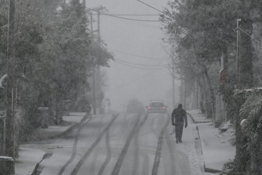 Παγετός και περαιτέρω πτώση της θερμοκρασίας σήμερα