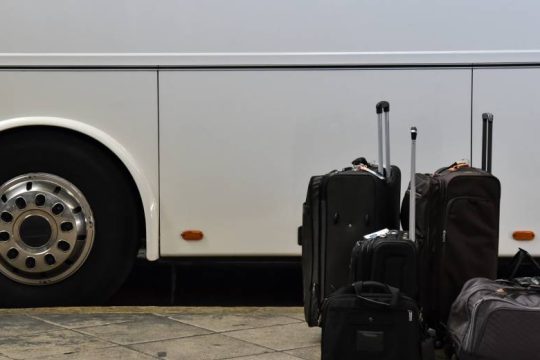Φωτιά σε λεωφορείο των ΚΤΕΛ στo δρόμο προς Σέρρες