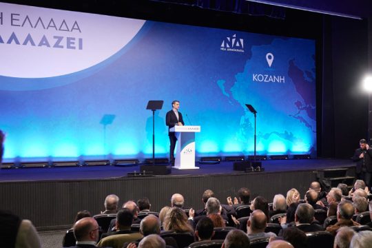 Κινδυνολογία κατά ΣΥΡΙΖΑ από Μητσοτάκη με το βλέμμα στις κάλπες