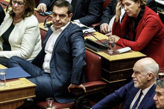 Κρυφακούγοντας τους Τσίπρα – Παπανδρέου