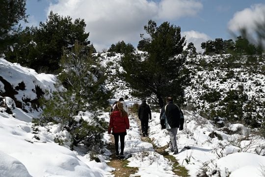 Χιονοπόλεμος με τους μετεωρολόγους