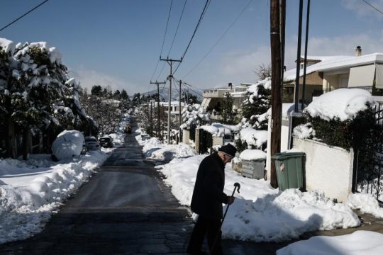 Σε ύφεση η «Μπάρμπαρα» – Παγετός στα βόρεια και κεντρικά της χώρας