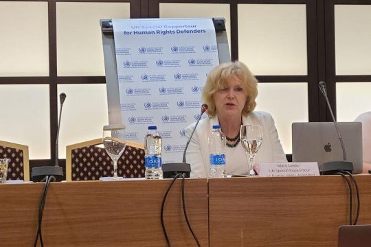 Ζοφερές διαπιστώσεις από την εισηγήτρια του ΟΗΕ για τους υπέρμαχους ανθρωπίνων δικαιωμάτων στην Ελλάδα
