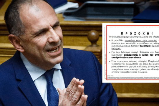 Τηλεδιοίκηση σε πλήρη λειτουργία με… μανιβέλα