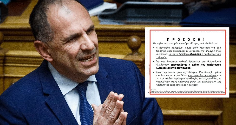 Τηλεδιοίκηση σε πλήρη λειτουργία με… μανιβέλα