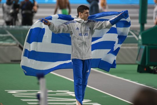 Ασημένιο μετάλλιο για τον Ανδρικόπουλο στο τριπλούν