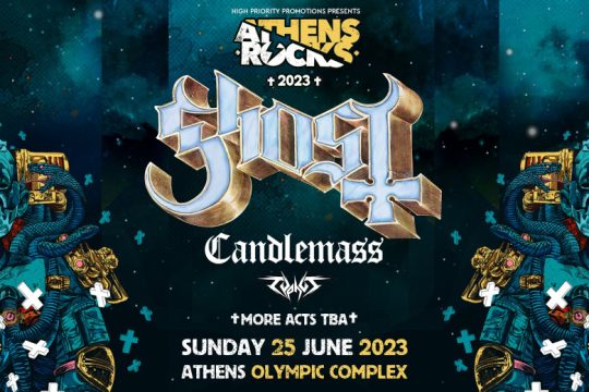 Οι Ghost στην Ελλάδα και στο Athens Rocks