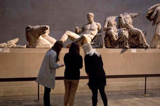 Κλείνει κάθε πόρτα επιστροφής των Γλυπτών του Παρθενώνα ο Ρίσι Σούνακ