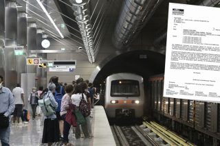 391 βλάβες και αστοχίες στη γραμμή 3 του μετρό