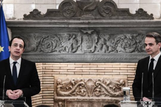 «Έλληνες και Κύπριοι μαζί και στην τραγωδία των Τεμπών»