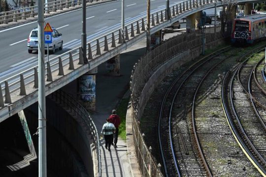 Μηχανή τρένου παρέσυρε ηλικιωμένη στα Διαβατά Θεσσαλονίκης