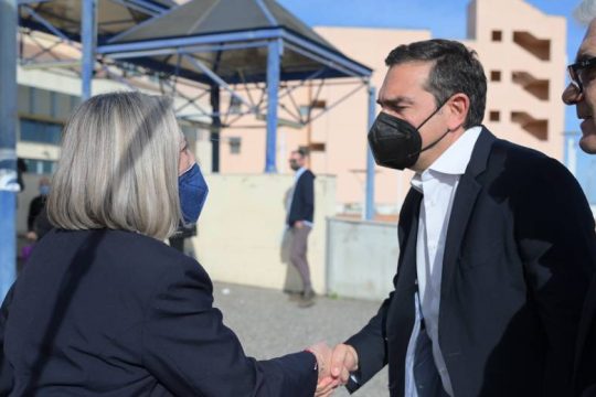 Επίσκεψη Τσίπρα στο Πανεπιστημιακό νοσοκομείο Λάρισας