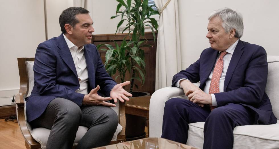 «Βέλη» Τσίπρα κατά Ντογιάκου στη συνάντηση με τον επίτροπο Δικαιοσύνης