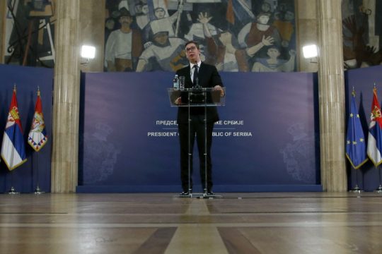 Δέσμευση Βούτσιτς να μην αναγνωρίσει ποτέ την ανεξαρτησία του Κοσόβου