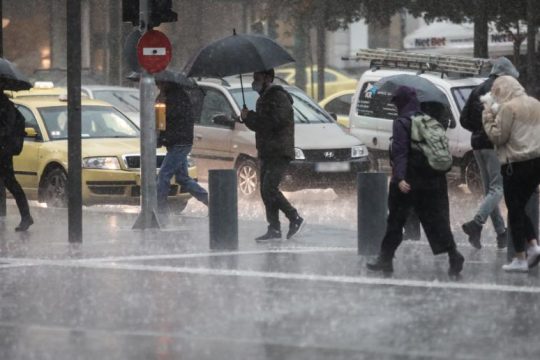 Αισθητή πτώση της θερμοκρασίας και βοριάδες
