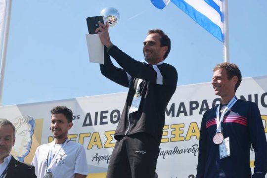 O Αντώνης Παπαδημητρίου νικητής του 17ου Μαραθωνίου «Μέγας Αλέξανδρος»