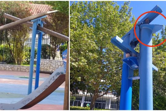 Εκτός κινδύνου το παιδί που χτύπησε σε πάρκο