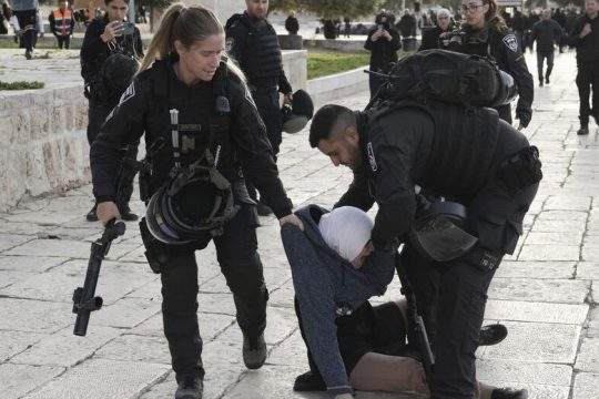 Νέα ύβρις και καταστολή κατά των Παλαιστινίων