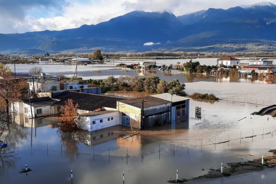 Δικαίωση των πλημμυροπαθών στο χωριό Κόμμα Φθιώτιδας