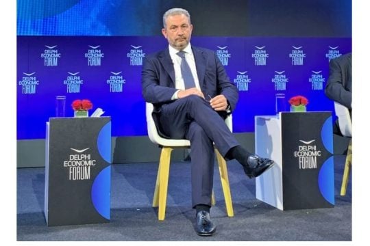 Ο Αντιπρόεδρος ΔΣ και Διευθύνων Σύμβουλος της Intrakat, Αλέξανδρος Εξάρχου στο 8ο Delphi Forum