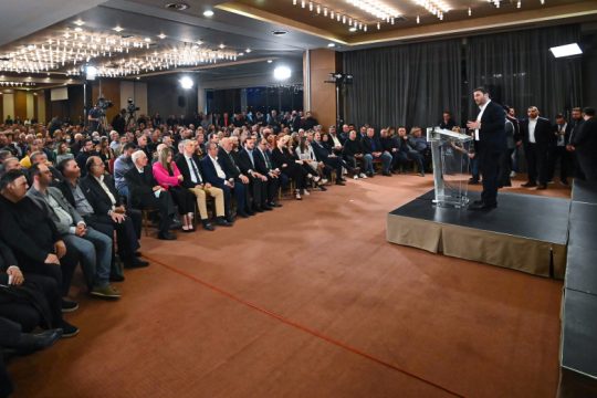 Ανδρουλάκης: Χρέος του ΠΑΣΟΚ, ένα κράτος αξιοκρατίας και διαφάνειας