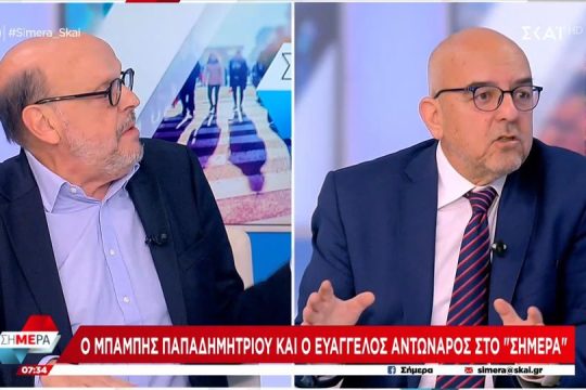 Βγήκαν «μαχαίρια» μεταξύ Αντώναρου και Παπαδημητρίου