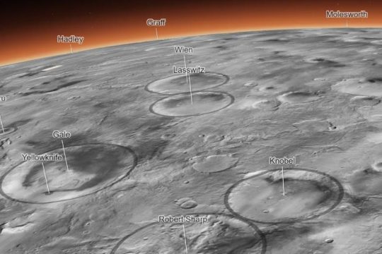 Ταξίδι στον Άρη με τον 3D χάρτη της NASA
