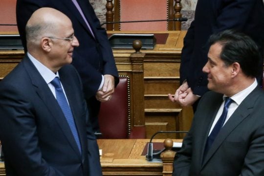 Νέος γύρος «γαλάζιας» έντασης: Άδωνις vs Δένδια για δεύτερη φορά