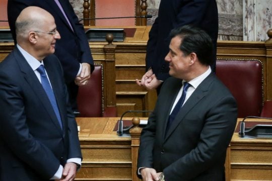 Αιχμές Άδωνη κατά Δένδια ξανά για το Turkaegean