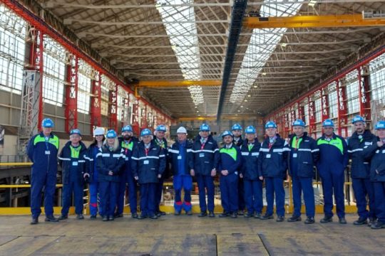 Επίσκεψη ΕΕΛΕΑΑ στο ναυπηγείο NAVAL GROUP στο Lorient Γαλλίας