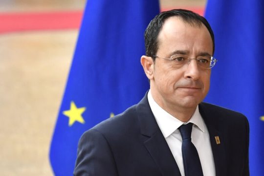 Τα πρώτα δείγματα γραφής Χριστοδουλίδη