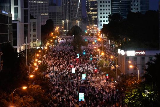 Ανυποχώρητος ο αντικυβερνητικός αγώνας στο Ισραήλ