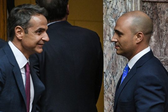 Μπογδάνος «καρφώνει» τετ α τετ Μητσοτάκη-Μιχαλολιάκου-Το Μαξίμου διαψεύδει