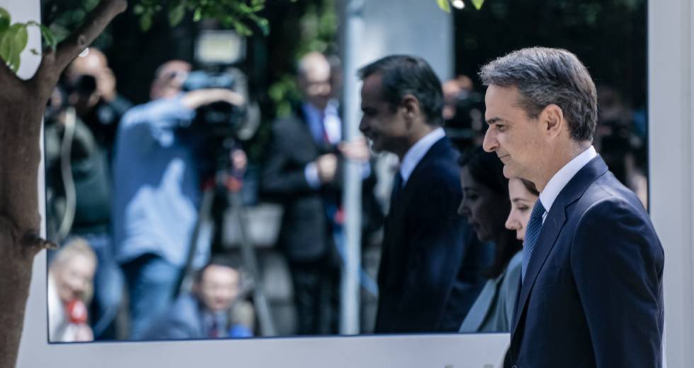 Με διαστρεβλωμένη εικόνα της θητείας και των στόχων της Ν.Δ. το μήνυμα Μητσοτάκη