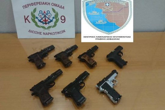 Σύλληψη 23χρονου με πολλά όπλα στην Ηγουμενίτσα