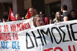 Διαμαρτυρία ενάντια στην συγκάλυψη και στην επανεκκίνηση χωρίς ασφάλεια
