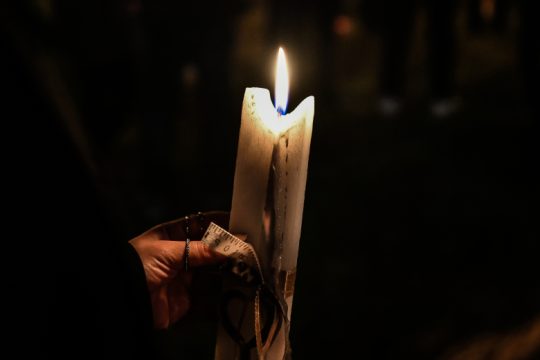 Πάσχα, Ανάσταση, κερί
