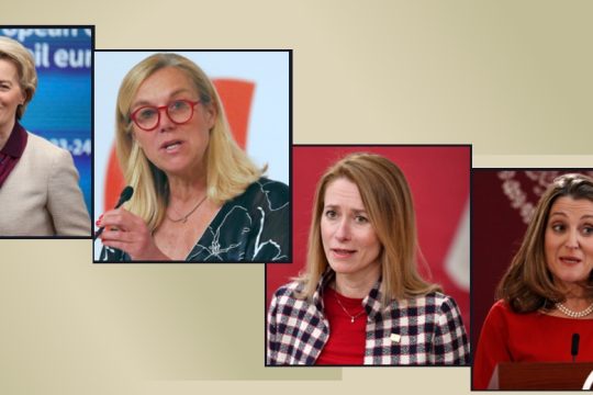 Συνωστισμός γυναικών για την ηγεσία του ΝΑΤΟ