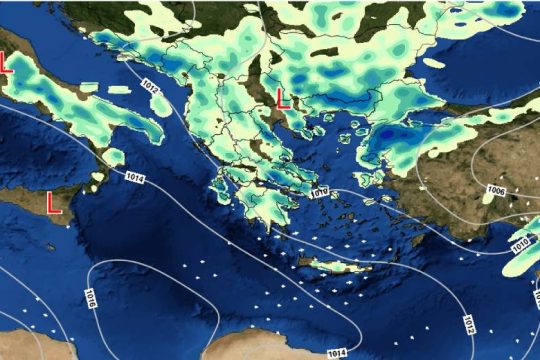 Άστατος καιρός με τα φαινόμενα να γενικεύονται σχεδόν στο σύνολο της χώρας