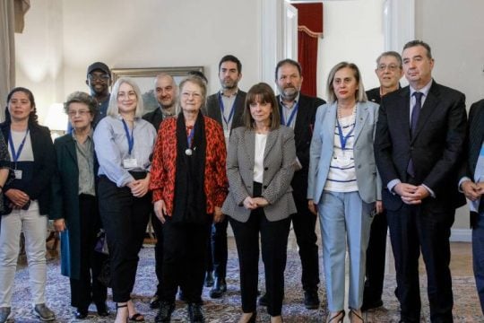 Συνάντηση Σακελλαροπούλου με τη ΔΟΔ για την ελευθερία του Τύπου στην Ελλάδα