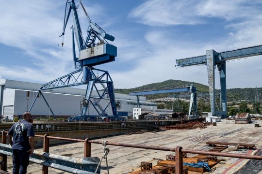 Αναζητούνται ευρωπαϊκά κονδύλια για τα ναυπηγεία Σκαραμαγκά