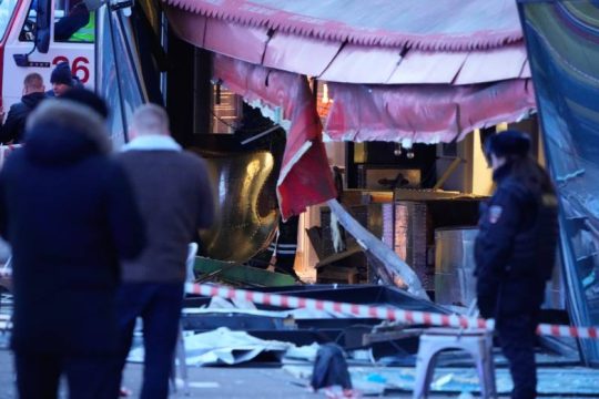 Νεκρός από έκρηξη σε καφετέρια γνωστός Ρώσος στρατιωτικός μπλόγκερ